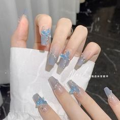 Fancy Nail Art, Long Acrylic Nail Designs, Really Cute Nails