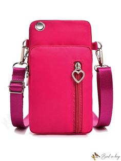 BirdinBag - Stylish Womens Sports Square Bag: Compact Crossbody Phone Bag with a Shoulder Strap Earphone Pouch, Purse Crossbody, Phone Purse, Mobile Phone Bag, Mini Shoulder Bag, Purses Designer, Small Crossbody, Sport Bag, Square Bag