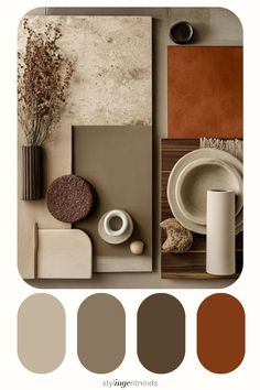 the color scheme is neutral and brown