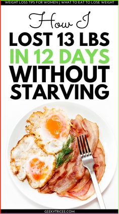 I lost 13 lbs in 12 days without counting calories and without starving. I’ve tried all types of diet plans to lose weight and healthy food ideas and tips, but I have NEVER lost this type of weight in a week with them. I’ll be losing more in a month. I know it. Most diet plans to lose weight are complicated and have you hungry. Not this. I’m well fed and the diet is simple. I love it. See what I’m doing and how to start this weight loss plan yourself. Achieve your weight loss goals.