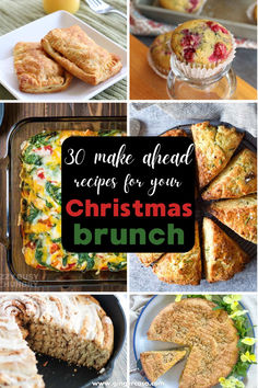 different brunch recipes Asparagus Casserole Recipes, Brunch Christmas, Christmas Morning Brunch, Make Ahead Brunch Recipes, Morning Breakfast Ideas, Make Ahead Recipes, Make Ahead Brunch, Drinks Christmas, Dessert Christmas