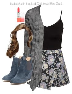 "Teen Wolf - Lydia Martin Inspired Christmas Eve Outfit" by staystronng ❤ liked on Polyvore featuring Miss Selfridge, Glamorous, ONLY, Rupert Sanderson, Christmas, LydiaMartin and tw Wolf Fashion, Christmas Eve Outfit