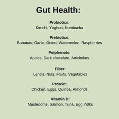 Whole Foods For Gut Health, Tips For Gut Health, Gut Health Basics, Good Gut Food, Coconut Oil For Gut Health, Full Day Eating For Gut Health, How To Fix Gut Health Tips, Clean Your Gut Naturally, Healthy Food For Gut Health