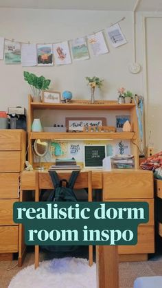 a room with a desk, bookshelf and lots of clutter