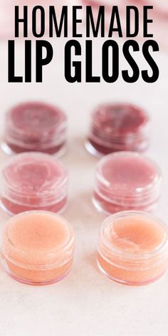 How To Make Lipgloss At Home, Lip Gloss At Home, Homemade Lip Gloss, Make Lip Gloss, Kool Aid Flavors, Lip Gloss Recipe, Scrub Homemade, Bath Diy, Diy Lip Balm Recipes