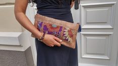 Ethnic Handbags Clutch, Womans Clutch Bags, Boho Clutch, Clutches & Evening Bags, Designer  Bags, Handmade Clutch, Embroidered bags SeriesThis series is made from embroidery I have gathered from India, South and Central America.Each handbag is a limited edition, handmade with delicate and fine sewing.the bags in my store are all one of kind, unique pieces that cannot be duplicated or remade.This classic and elegant design is suitable for day or evening wear,you can hold on your wrist or as a Clutch Embroidery, Embroidery Clutch, Embroidery Purse, Bohemian Purse, Boho Clutch, Leather Embroidery, Embroidered Clutch, Handmade Clutch, Indian Embroidery