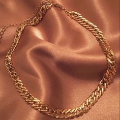 Decorative chain necklace, Tarnish resistant gold chain, 18K gold plated brass chain necklace, Gold plated brass chain jewellery Layer your favourite necklaces with this  staple beautiful chain to switch up your look!  High quality gold plating. Thickness of each chain is approximately 6.2mm width, 2mm thick All chains are 18K gold plated over brass metal. Very high quality. Nickel free and tarnish resistant. The length is 16 inches with an extra 2 inches extender to make it longer than 18inches if you wish. Brass Chain Necklace, Gold Chains For Men, Gold Jewelry Necklace, Layered Jewelry, Brass Chain, Chains For Men, Accessories Necklace, Piercing Jewelry, Chains Jewelry