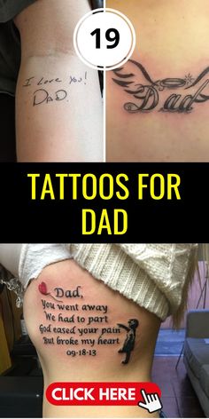 If you're looking for heartfelt tattoos for dad, consider designs that feature your kids' names or baby footprints. These tattoos are a wonderful way to express love and connection, especially when honoring family. Memorial designs can incorporate angel wings or symbols of remembrance for loved ones who have passed. Celebrate the bond with your sons and daughters through meaningful body art. Tattoo Ideas For Father Who Passed, Fallen Angel Wings Tattoo On Back, Family Remembrance Tattoos, Still Born Baby Tattoos, Tattoo Ideas For Father Passing, Tattoo For Parents Meaningful, In Loving Memory Tattoos Dad, Heartfelt Tattoos, Dead Dad Tattoo