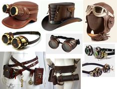 Steam Punk Inventor, Steam Punk Clothes, Steampunk Oc, Steam Punk Aesthetic, Steampunk Engineer, Steampunk Props, Steampunk Clothes, Accessories Idea, Fashion Infographic