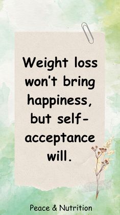 True happiness comes from accepting yourself, not from changing your body to fit societal standards. Intuitive Eating, True Happiness, Physical Wellness, Self Acceptance, Bring Happiness, Holistic Approach, Positive Mindset, Healthy Relationships, Body Positivity