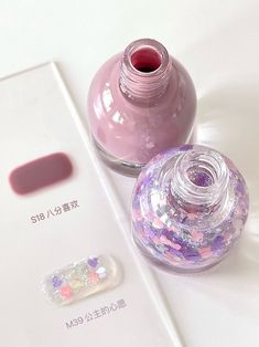 Korean Nail, Cute Nail Polish, Alat Makeup, Beauty Hacks Nails, Makeup Package, Fotografi Vintage, Pretty Gel Nails, Cute Gel Nails, Jelly Nails