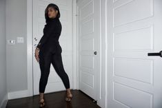 This black utility jumpsuit is so bomb. Can be dressed up with your fave pair of heels or thigh high boots or even dressed down with sandals or your fave pair of flats. The material is breathable and has good stretch and it’s not too heavy which we love. Comes with front pockets on the chest area as well as side pockets on the thighs. You can zip it to show as much or as little cleavage as you want. Fits true to size. Model wearing a size small. Black Stretch Jumpsuits And Rompers For Work, Black Full-length Jumpsuits And Rompers For Fall, Black Unitard For Fall Party, Fall Party Black Unitard, Black Full-length Jumpsuits And Rompers For Night Out, Full-length Black Jumpsuits For Night Out, Black Full-length Jumpsuits For Night Out, Full Length Black Jumpsuits For Night Out, Black Unitard For Night Out In Fall