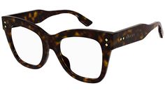 Colección óptica Gucci Logo modelo 1082O 003 con montura habana oscura brillante y patillas habanas. Gucci Eyewear ofrece creaciones eclécticas y contemporáneas que representan el pináculo de la artesanía italiana y son insuperables en calidad, atención al detalle y diseño imaginativo. Compre sus monturas en línea y llévelas a su óptico local para que le ajusten lentes recetados. Gucci Cat Eye Sunglasses, Gucci Eyeglasses, Havana Color, Gucci Glasses, Chloe Kids, Gucci Eyewear, Gucci Logo, Glasses Women, Yellow Cat