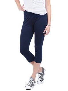 Lyssé: Perfect Denim Capri High Rise 4-way Stretch Casual Leggings, Casual High-rise 4-way Stretch Leggings, High Rise Casual Leggings With 4-way Stretch, Fitted Cotton Jeggings For Everyday Wear, Casual Mid-rise Fitted Leggings, Everyday Fitted Blue Jeggings, Versatile Fitted Cropped Bottoms, Versatile Fitted Cropped Leg Bottoms, Sporty Stretch Denim Bottoms