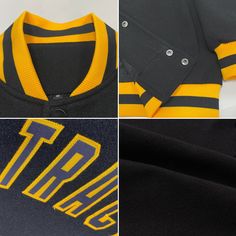 Features: 1. Full-snap front 2. Material: 100% Poly wool 3. Stitched team or player name and numbers 4. Stand-up collar & Fabric lining 5. Two front pockets & Two interior slip pocket 6. Rib-knit collar, cuffs and waistband 7. Midweight jacket suitable for moderate temperatures 8. Machine wash, tumble dry low (natural air drying recommended) 9. Imported 10. Non-alcoholic Available For Wiping or Washing Jacket Baseball, Baseball Jackets, Varsity Letterman Jackets, St. Patricks Day, Gray Camo, Alpha Kappa Alpha, Letterman Jacket, 3d Pattern, Blue Camo