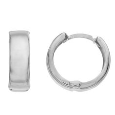 Keep it classy with these huggie earrings. Keep it classy with these huggie earrings. Nickel free Metal: 14k white gold, 14k gold Backings: click-it Packaging: boxed Finish: polished Diameter: 13.8 mm x 15.1 mm Size: One Size. Gender: female. Age Group: adult. Keep It Classy, Huggie Earrings, Jewelry Earrings Hoops, Huggies Earrings, Gender Female, Silver Bracelet, Age Group, Hoop Earrings, Jewelry Earrings