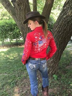 Be the talk of the Rodeo crowd with your beautifully patriotic and unique AJD Custom Design Embroidered shirt. You supply the shirt we do the embroidery and stoning. WE MAKE THESE TO ORDER. We love to make custom orders. 🤩 Note: $20.00 Shipping Cost Includes $4.00 for Insurance. Rodeo Queen Clothes, Horsemanship Shirt, Queen Clothes, Queen Outfit, Plaid Baby, Rodeo Shirts, Rodeo Queen, Costume Inspo, Queen Shirts