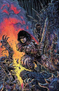 Kevin Eastman Kevin Eastman Art, Next Avengers, Comic Book Art, Conan The Barbarian, Red Sonja, Adventure Begins, Marvel Entertainment, X Man