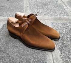 Formal Shoe, Suede Dress Shoes, Gents Shoes, Formal Dress Shoes, Jodhpur Boots, Suede Chukkas, Gentleman Shoes, Brown Tone, Good Year