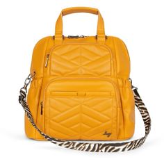 Nwt Lug Canter Vl Convertible Tote Bag Color- Amber Yellow From A Smoke Free Home Comes With Lug Dust Bag The Canter Is Back & In Peta-Approved Vegan Leather! This Convertible Tote Is A Do-Anything, Go-Anywhere Bag That Switches From A Crossbody To Backpack To Tote In A Snap! This Style Suits All Kinds Of Lugging Around. Fall In Love And Discover This Customer Favorite Silhouette. Peta-Approved Vegan Leather Dimensions: 10.5"W X 12.5"H X 5"Dweight: 2.15 Lbstrap Length: 29" To 56"Strap Drop: 10" Lug Bags, Convertible Tote Bag, Packable Backpack, Vegan Leather Backpack, Quilted Backpack, Convertible Backpack, Backpack Tote Bag, Backpack Straps, Backpack Purse