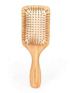 Bamboo Hair Brush – Brush with Bamboo Christmas Wishlist For Teens, Bamboo Hairbrush, Bamboo Hair Brush, Bamboo Brush, Sustainable Products, Bamboo Handles, Synthetic Materials, Water Damage