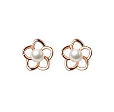 PRICES MAY VARY. High Quality Material: These small pearl flower studs earrings are made of S925 sterling silver combined with pearl, not just the posts, but the entire body of the earrings is made of sterling silver. Sensitive ears can also be worn with confidence, without causing allergies or turning skin green. Earring Parameters: The size of the dainty flower is 9mm/0.35” and the size of the pearl is 4mm/0.15”. These tiny flower studs earrings is very lightweight and comfortable. The weight Flower Studs Earrings, Pearl Flower Earrings, Green Earring, Sterling Silver Flower Earrings, Girls Unique, Studs Earrings, Earrings Studs, Sterling Silver Flowers, Pearl Flower