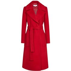 Reiss Chiltern Side Split Coat (28.180 RUB) ❤ liked on Polyvore featuring outerwear, coats, pattern coat, wool coat, print coat, long sleeve coat and double breasted woolen coat Reiss Coat, Mfw Street Style, Street Style Fall Winter, Work Outfit Inspiration, Best Winter Coats, Longline Coat, Coat Patterns