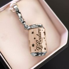 NWT NIB JUICY COUTURE Can Soda Soft drink Bracelet Charm NEW   | eBay Juicy Charm Bracelet, Vintage Juicy Couture Jewelry, Juicy Couture Jewelry Watches, Juicy Coture Necklace, Juicy Couture Charms, Soda Can, Bracelet Charm, Soft Drinks, Bracelets And Charms