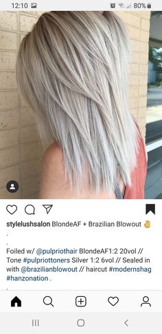 Icy Blonde Hair With Layers, Straight Cut With Layers, Silver Hair Highlights, Rock Your Hair, Pretty Blonde Hair, Perfect Blonde Hair, Cinnamon Hair, Hair Dye Tips, Silver Blonde Hair