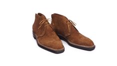 Handmade Tan Suede Leather Norwegian Braided Stitching Chukka Boots on Storenvy Pregnancy Shoes, Quality Leather Boots, Custom Design Shoes, Tan Suede, Brand Collection, Gaming Clothes, Suede Boots, Chukka Boots, Beautiful Fashion