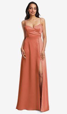 Formal Attire Women, Charmeuse Dress, A Line Maxi Dress, Elegant Bridesmaid Dresses, Maxi Bridesmaid Dresses, Guest Attire, Wrap Maxi Dress, Stunning Gowns, Versatile Dresses