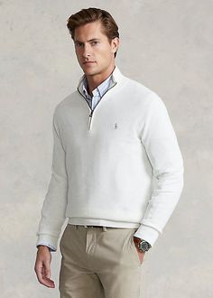 Polo Sweater Outfit, Jumper For Men, Classy Clothing, Stylish Men Casual