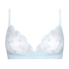 Triangle bra HUIT Paradis Elegant Triangle Top Bra With Delicate Straps, Elegant Seamless Triangle Bra, Elegant Summer Bra With Delicate Straps, Elegant Triangle Top Bra With Built-in Support, Elegant Full Cup Summer Bra, Elegant Low-cut Summer Bra, Elegant Triangle Top Bra With Removable Pads, Feminine Low-cut Bra With Delicate Straps, Feminine Low-cut Bra For Spring