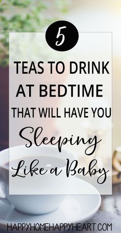 Best Tea For Sleep, Teas To Drink, Tea Before Bed, Sleep Drink, Low Estrogen Symptoms, Best Herbal Tea, Sleep Tea, Low Estrogen, Sleep Remedies