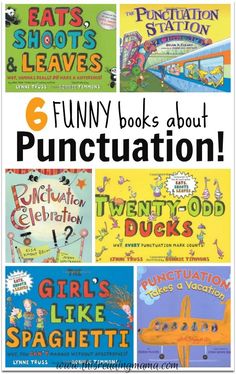 the pinter's guide to fun books about punctulation