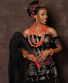 The Isiagu dress epitomizes African tradition, particularly for Igbo brides and attendees at African-themed events. This attire exudes regal charm and cultural significance, ideal for weddings and celebrations with its graceful silhouette and dramatic flair. For the best fit of this dress, kindly provide the following measurements for the Lady: Round Bust Round Underbust Round Waist Round Hip Shoulder to underbust Shoulder to waist Full-length of Dress Thank you and Happy Shopping. Traditional Wedding Outfits For Ladies, Igbo Cultural Attire For Ladies, Igbo Traditional Attire For Ladies, Igbo Hairstyles, Isiagu Styles For Ladies, Igbo Traditional Attire, Igbo Traditional Wedding Attire, Igbo Attire, Nigerian Traditional Attire