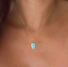 "Gorgeous Larimar Oval Pendant Necklace. These are AAA quality Larimar from the Dominican Republic. Each Larimar piece is unique and beautiful.  Pendants are 24k gold plated just around the edges so that the Larimar touches the skin. Chains are gold fill.  This listing is for one necklace. Chose from the shorter 16-18\" adjustable chain length or the 20\" length! Get one or a few to layer together! Larimar Gemstone💎 is from the Dominican Republic.  This recently discovered stone definitely look Beautiful Pendants, Oval Pendant Necklace, Larimar Necklace, Larimar Jewelry, Oval Necklace, Larimar Pendant, Stretch Band, The Dominican Republic, Healing Jewelry