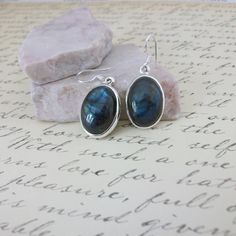 Labradorite Earrings/Sterling Silver Labradorite Earrings/Genuine Labradorite/Sterling Silver Dangle Earrings/Blue Flash drop Earrings Labradorite Jewelry Necklace, Labradorite Earrings, Labradorite Jewelry, Real Beauty, Flash, Jewelry Set, Labradorite, Dangle Drop Earrings, Jewelry Earrings