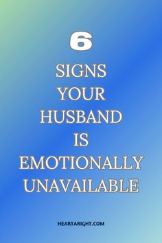 Recognize the 6 key signs your husband is emotionally unavailable. If you're feeling distant or disconnected, these warning signs could explain why. Learn how to address the emotional gaps in your relationship.   #EmotionalUnavailable #RelationshipAdvice #MarriageStruggles #EmotionalDisconnect #CommunicationInMarriage #LoveAndRelationships #EmotionalSupport #MarriageHelp #RelationshipHealing #CouplesTherapy Communication In Marriage