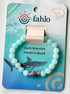 Each bracelet tracks a real animal! Choose your adventure. Fahlo partners with non-profit organizations to create bracelets that come with a real animal to track. They started this mission in 2018, and since have been fortunate to donate hundreds of thousands of dollars to save wildlife. By combining a tangible bracelet and interactive tracking experience, the goal is to educate customers about wildlife and excite them about conservation. Fahlo partners with the Dian Fossey Gorilla Fund, the Sea Shark Tracking Bracelet, Fahlo Bracelet, Tracking Bracelet, Fnaf Crafts, Dian Fossey, Save Wildlife