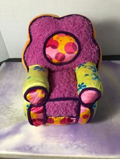 "Hi Thank you for coming to my shop! For sale is an awesome piece of nostalgia! Vintage Manhattan Groovy Girls Multi-Color Arm Chair 7\" Tall Soft Plush 2000 - Cool Retro Item I will combine shipping on multiple purchases. Please message me first for a more accurate rate for shipping. Please message me with any questions you might have prior to purchase. Thanks for stopping by and have a great day." Girls Furniture, Grad Cap, Diy Book, Arm Chair, Pretend Play, Soft Plush, Anime Memes, Manhattan, Toys Games