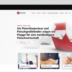 Bilinguale Website mit Responsive Webdesign für die E. Jacobsen GmbH