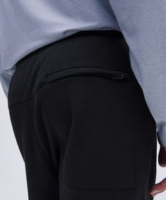 A Reimagined Classic. These Fleece Joggers Put Softness First, So You Can Bring Comfort Wherever You Go. Designed For Casual. Streamlined Fit That Gives Glutes And Thighs Breathing Room:intended To Sit Just Below Ankle For 32"-34" Inseam. Zippered Hand Pockets. Zippered Back Pocket. Waistband Drawcord Can Be Worn Inside Or Out. | Steady State Classic-Fit Jogger Regular Sporty Lululemon Pants With Side Pockets, Lululemon Casual Joggers With Elastic Waistband, Sporty Lululemon Pants With Hip Pockets, Lululemon Athleisure Bottoms With Ribbed Waistband, Fitted Black Lululemon Pants, Lululemon Casual Sweatpants With Elastic Waistband, Lululemon Activewear With Elastic Waistband For Loungewear, Lululemon Athleisure Bottoms For Loungewear, Lululemon Stretch Casual Sweatpants