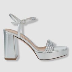 $895 Gianvito Rossi Women Silver Metallic Leather Platform Sandal Shoes Size 41 8056607255239 | eBay Modern Silver Sandals With Padded Heel, Modern Leather Sandals For Party, Silver Open Heel Synthetic Sandals, Silver Sandals With Heel Strap And Round Toe, Silver Platform Sandals For Spring, Party Platform Sandals Medium Width, Spring Silver Platform Sandals, Platform Sandals Medium Width For Party, Medium Width Platform Sandals For Party