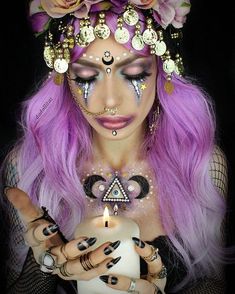 19.5k Followers, 2,428 Following, 334 Posts - See Instagram photos and videos from --💖 Da Dollitaz 💖-- (@dadollitaz) Mystical Makeup, Circus Fashion, Team Dark, Make Carnaval, Vampire Bride, Ghost Bride