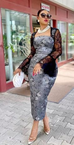 African Lace Styles, Lace Gown Styles, Afrikaanse Mode