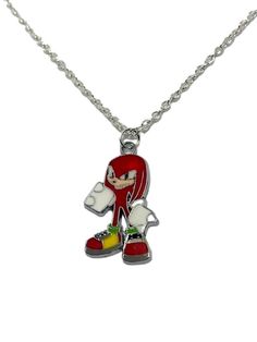 Knuckles Sonic Character Metal Necklace     BRAND NEW  Knuckles Sonic Character Metal Necklace  Comes on 20 inch chain Great Gift for any Occasion Check out More Cool merchandise in our store       DO NOT DUPLICATE OR COPY! Template Made By: © InkFrog.com   Auction Templates, Logos, Store fronts and more! inkfrog terapeak Knuckles Game, Knuckles Sonic, Boys Necklace, Metal Pendant Necklace, Metal Necklace, Necklace Brands, Shadow The Hedgehog, Metal Pendant, Metal Necklaces