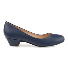 Women's Comfortiva Amora Pumps | Shoe Carnival Polyurethane High Heels For Workwear, Polyurethane High Heels For Work, Business Court Shoes With Almond Toe In Faux Leather, Cushioned Polyurethane Heels With Round Toe, Low Heel Faux Leather Court Shoes For Office, Round Toe Heels With Cushioned Footbed, Faux Leather Low Heel Court Shoes For Office, Workwear Heels With Branded Heel Counter In Faux Leather, Closed Toe Faux Leather Heels For Office