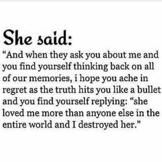 a poem written in black and white with the words she said, and when they ask you about me and you find yourself thinking back on all of your memories