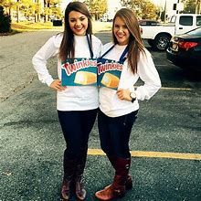 Image result for easy twin day outfits Twin Outfit Ideas, Matching Twins Outfits, Boy Girl Twin Outfits, Decades Day Outfits, Twin Outfit